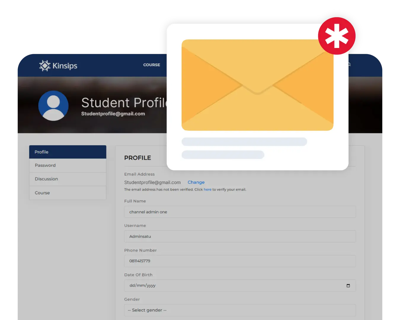 Verifikasi & Aktivasi Akun